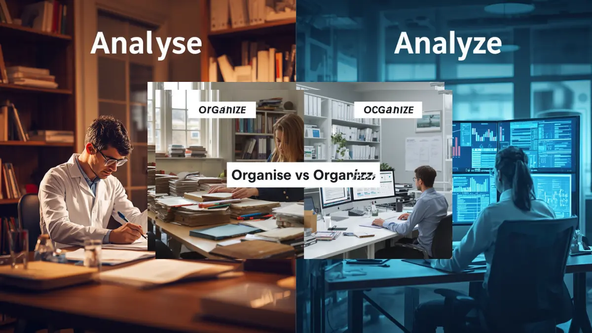 Analyse or Analyze