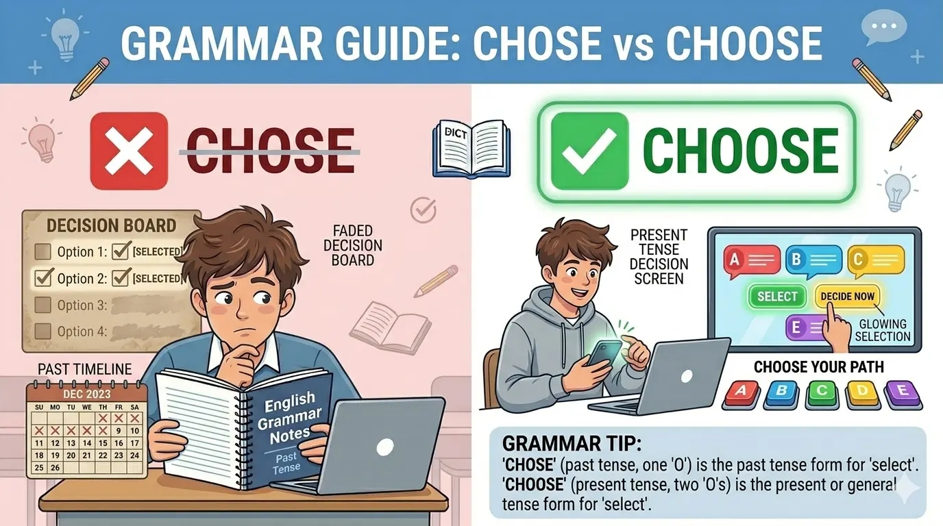 Chose or Choose