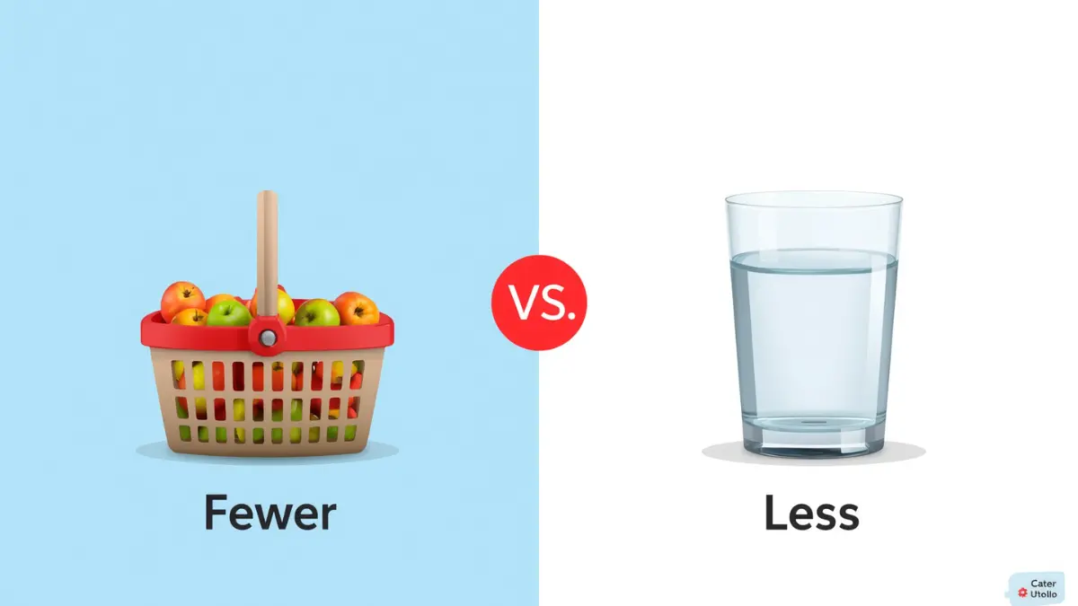 Fewer or Less