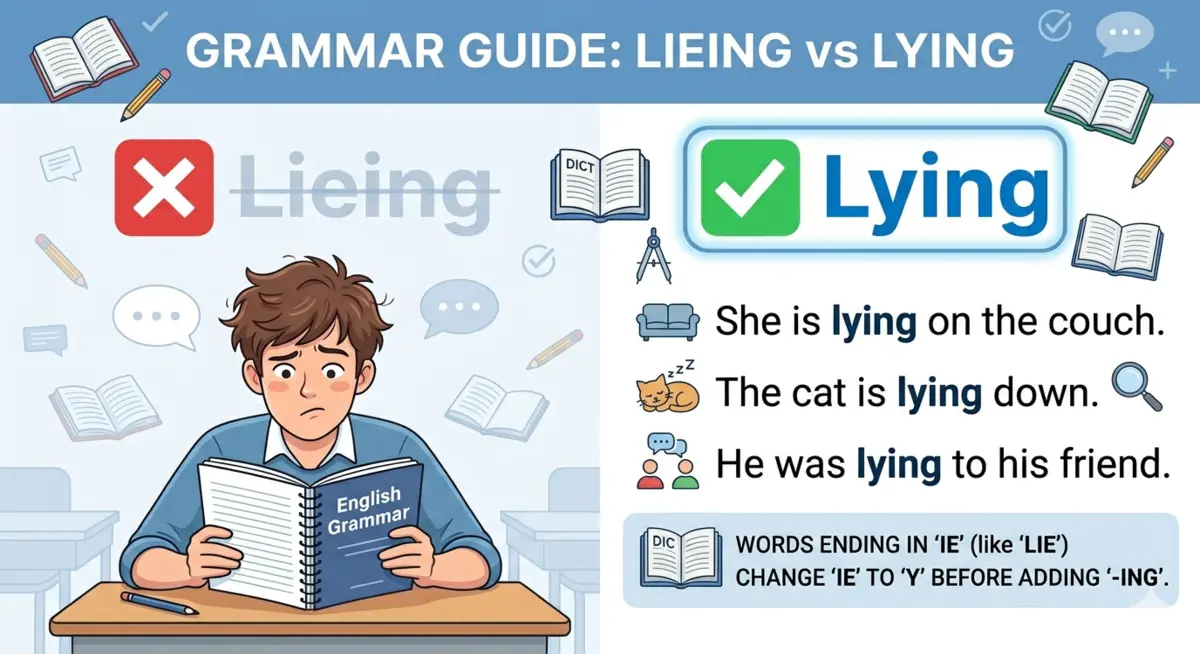 Lieing or Lying