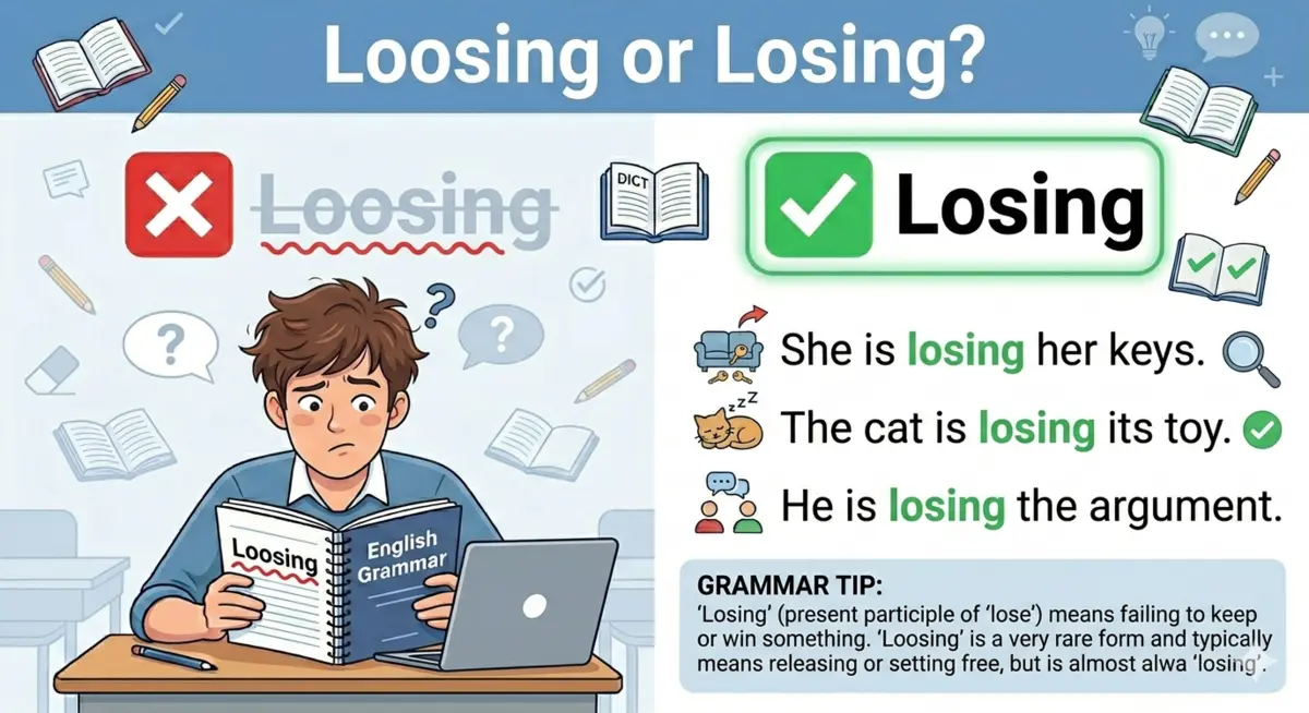 Loosing or Losing