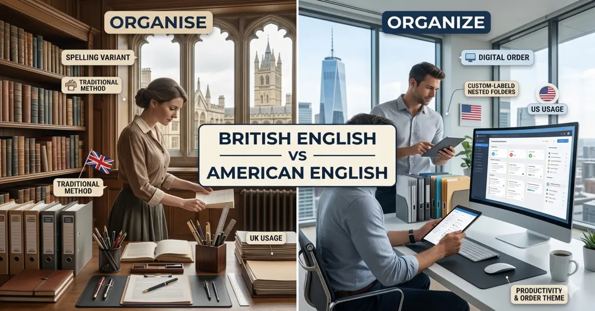 Organise or Organize
