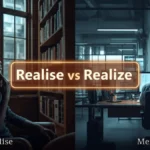 Realise or Realize