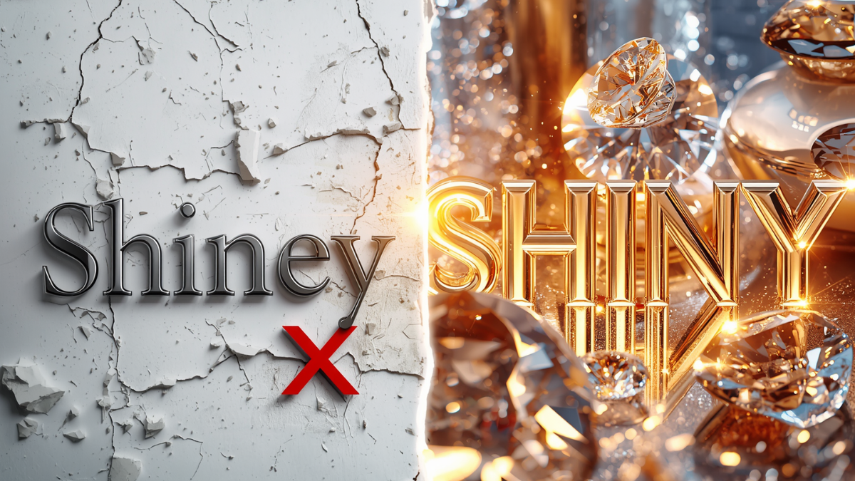 Shiney or Shiny