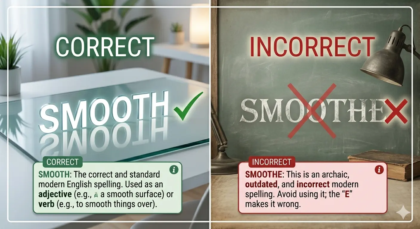 Smooth or Smoothe