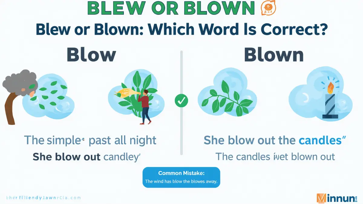 Blew or Blown