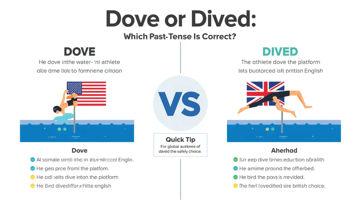 Dove or Dived