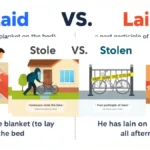 Laid or Lain