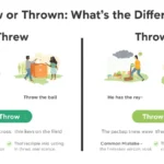Threw or Thrown