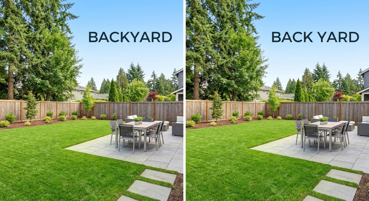 Backyard or Back yard
