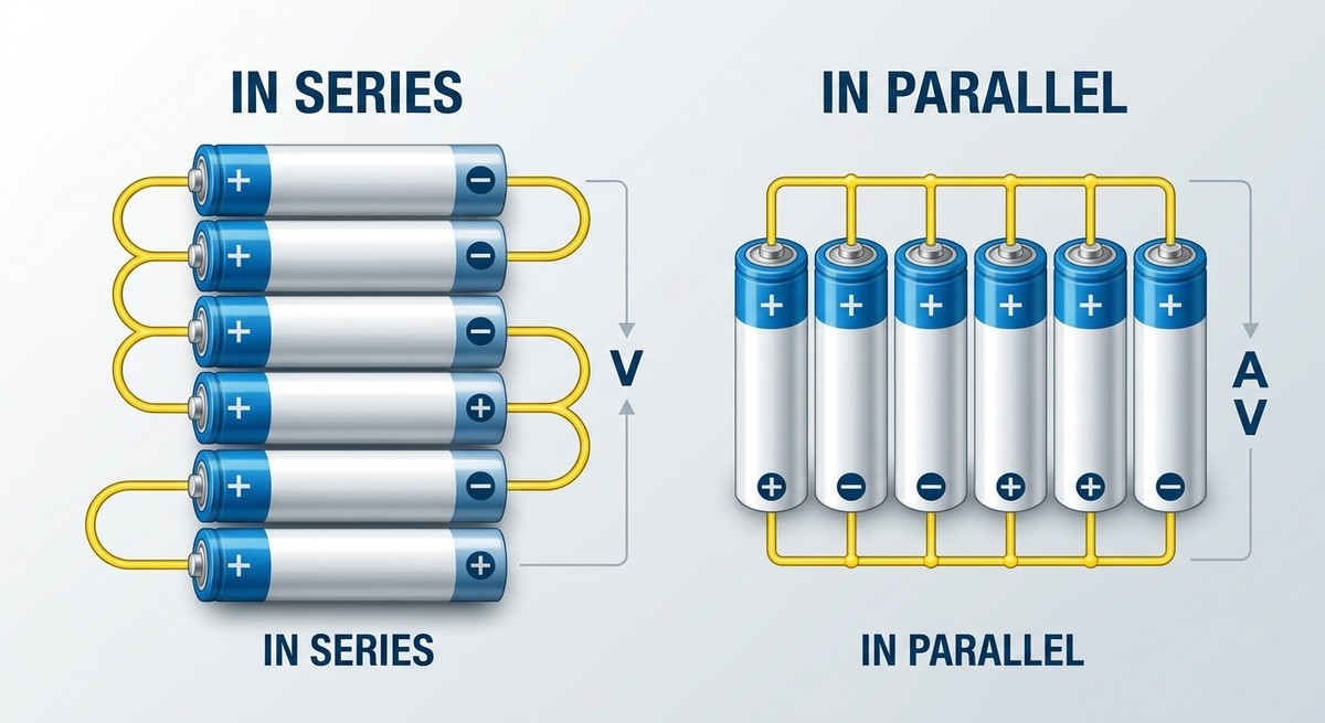 Batteries in Series or Parallel