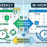 bi weekly or bi monthly