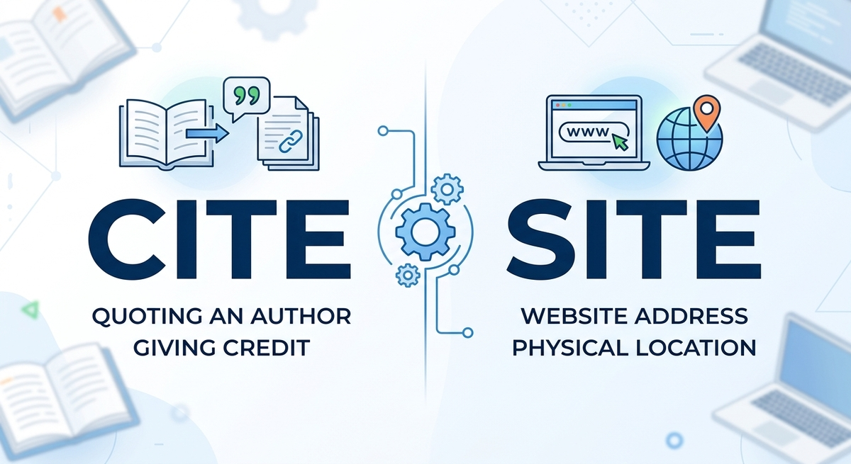 Cite or Site